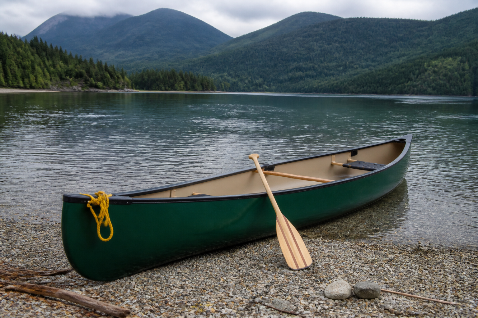 Tom’s Penobscot on the gravel
